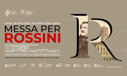 Messa per Rossini – în primă audiție în România, în închiderea stagiunii Filarmonicii Banatul Timișoara