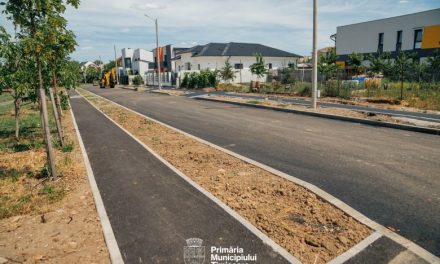 Primăria Timișoara: Trotuare și carosabil modernizat pe încă două străzi din Blașcovici
