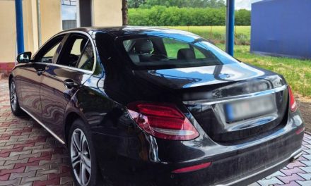 Mercedes căutat de autoritățile din Austria, indisponibilizat de poliţiştii de frontieră din Timiș