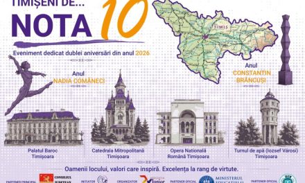 Din sport, educație, medicină și cultură: Timișul își caută oamenii de nota 10